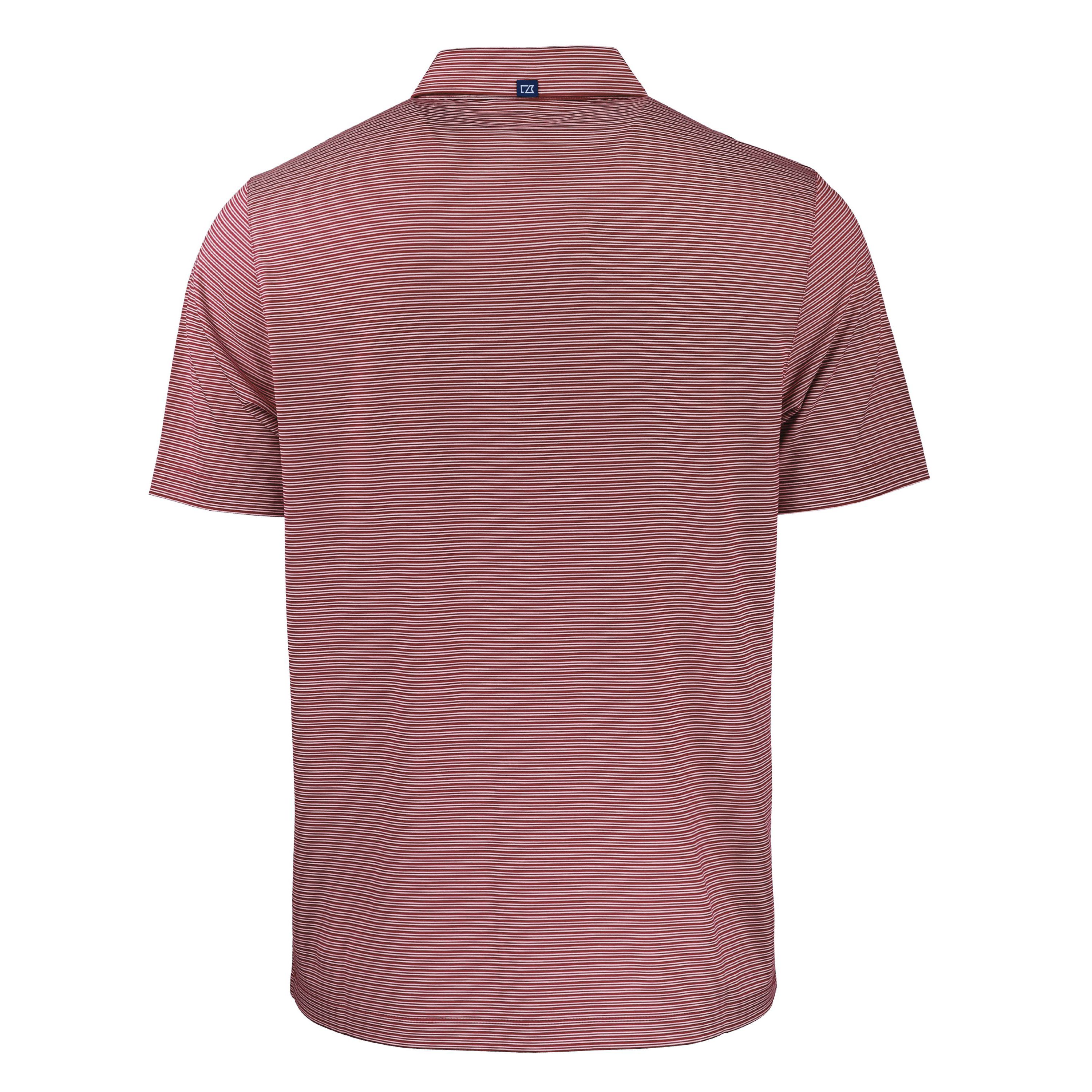 NCAA Virginia Tech Hokies Forge Eco Double Stripe Stretch Recycled Polo