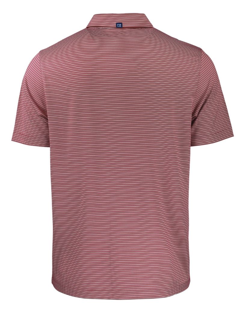 NCAA Virginia Tech Hokies Forge Eco Double Stripe Stretch Recycled Polo