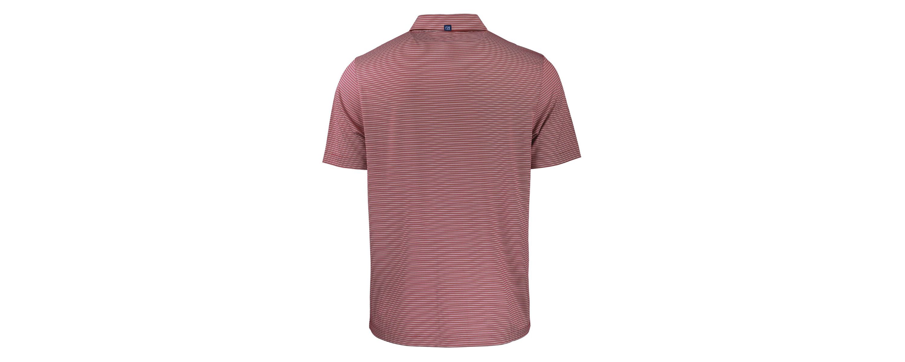 NCAA Virginia Tech Hokies Forge Eco Double Stripe Stretch Recycled Polo