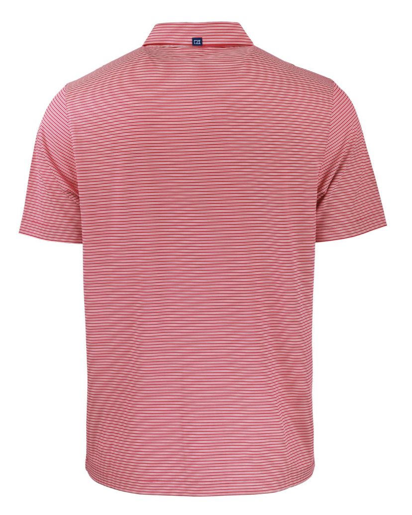 NCAA Georgia Bulldogs Forge Eco Double Stripe Stretch Recycled Polo