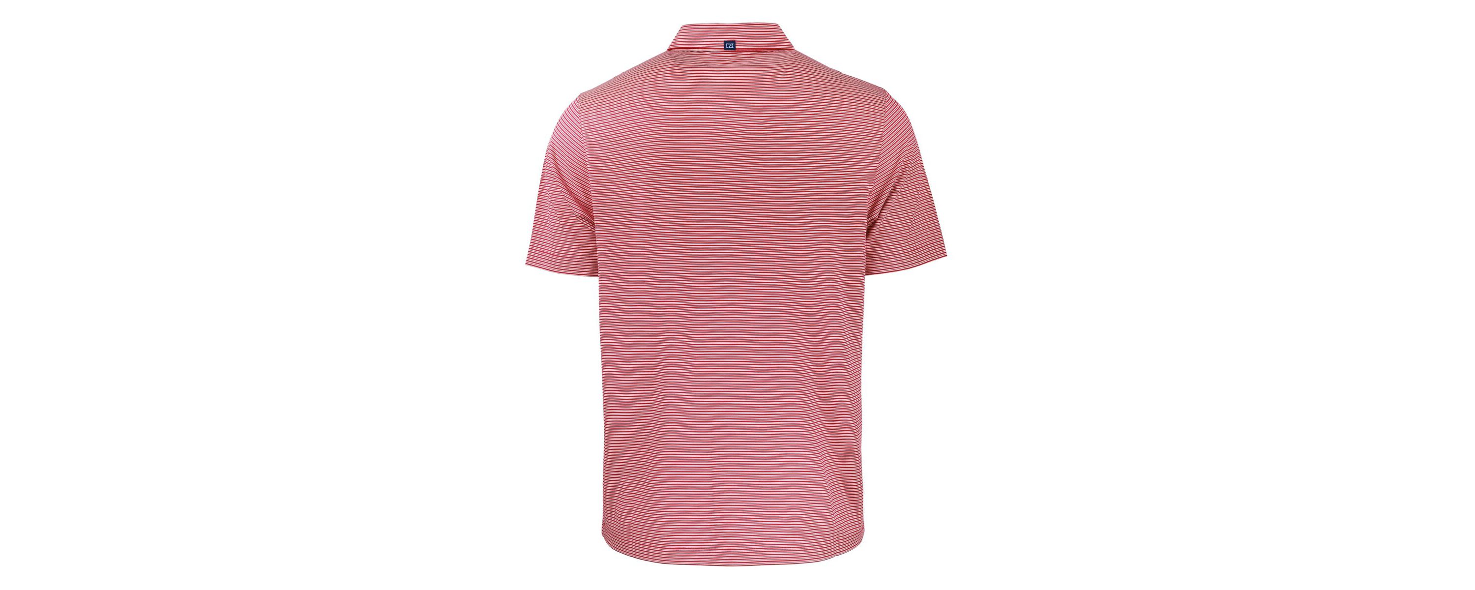 NCAA Georgia Bulldogs Forge Eco Double Stripe Stretch Recycled Polo