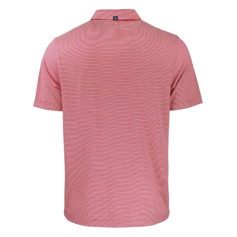 NCAA Georgia Bulldogs Forge Eco Double Stripe Stretch Recycled Polo