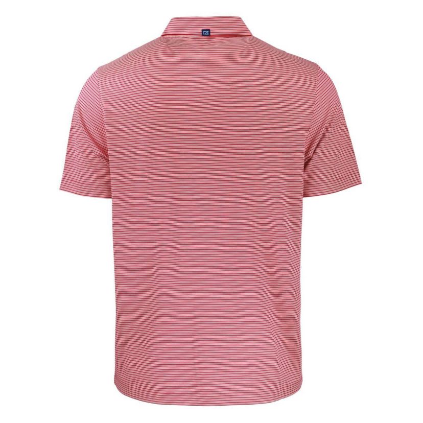 Alabama Crimson Tide NCAA Alabama Tide Forge Eco Double Stripe Stretch Recycled Polo