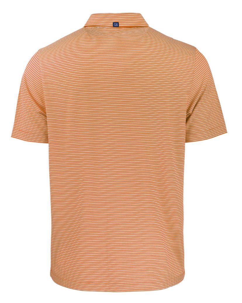 NCAA Oklahoma State Cowboys Forge Eco Double Stripe Stretch Recycled Polo