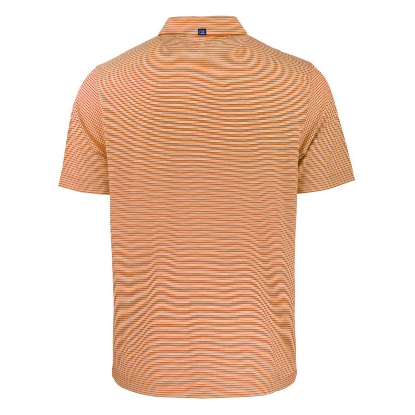 NCAA Oklahoma State Cowboys Forge Eco Double Stripe Stretch Recycled Polo