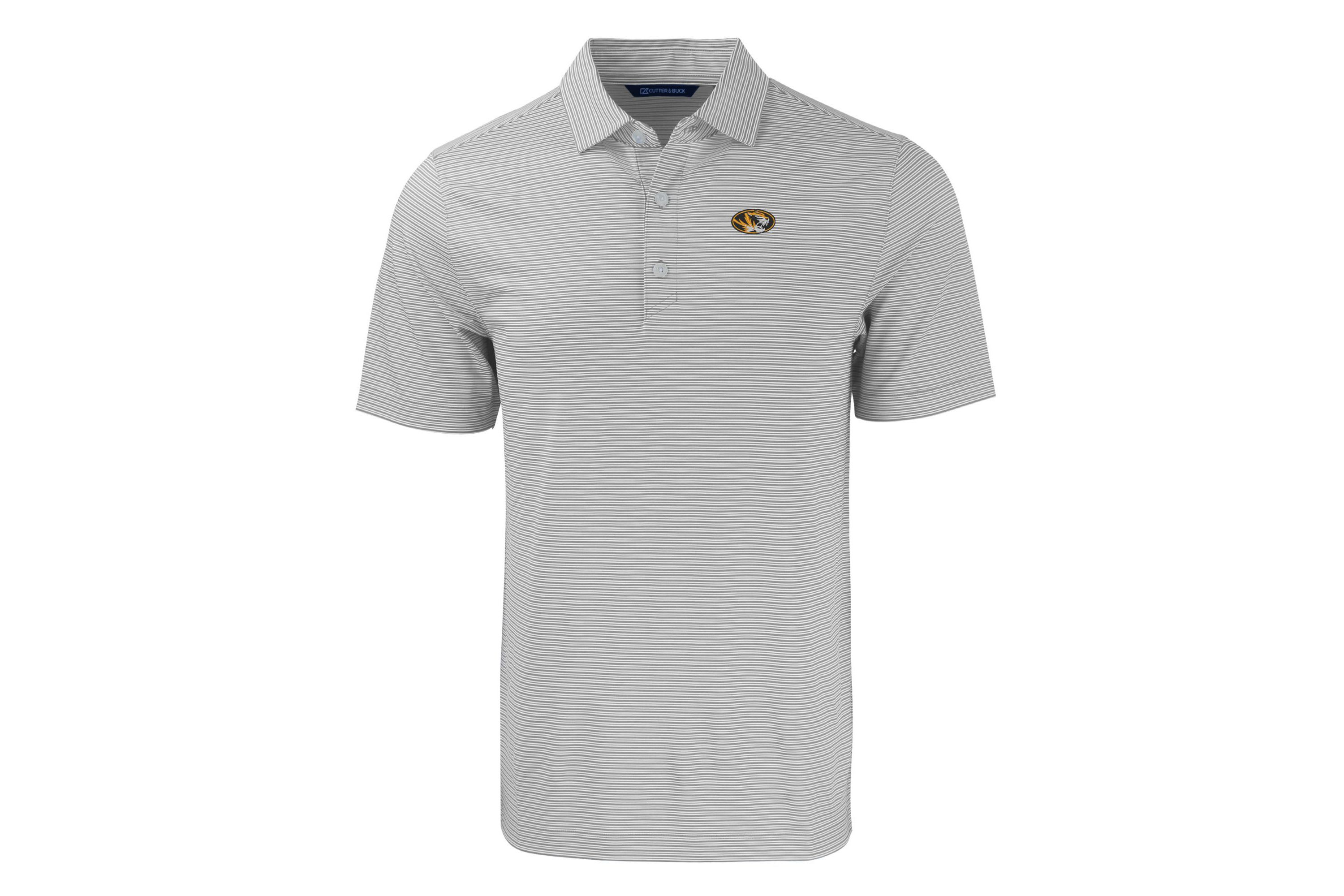 NCAA Missouri Tigers Forge Eco Double Stripe Stretch Recycled Polo