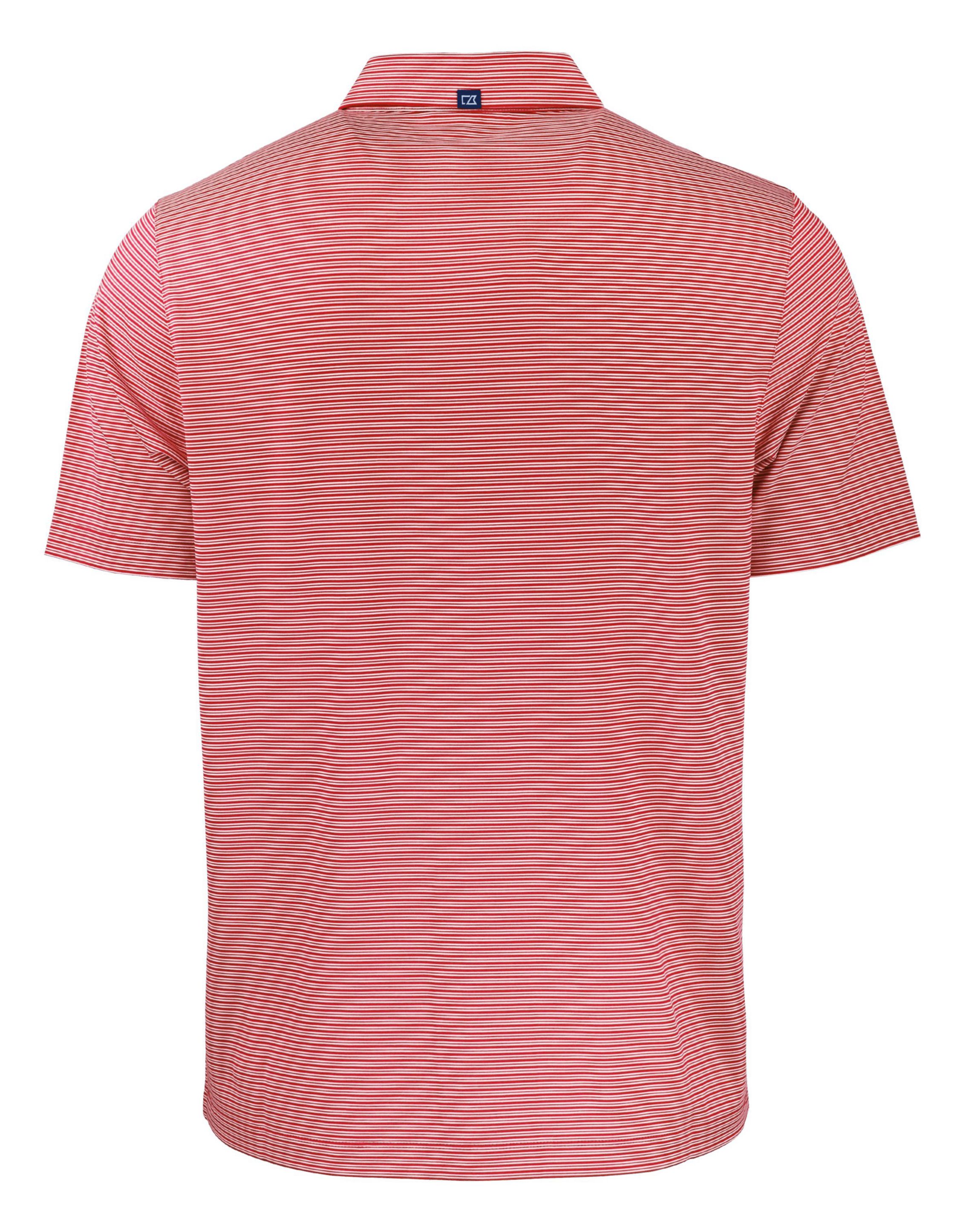 NCAA NC State Wolfpack Forge Eco Double Stripe Stretch Recycled Polo