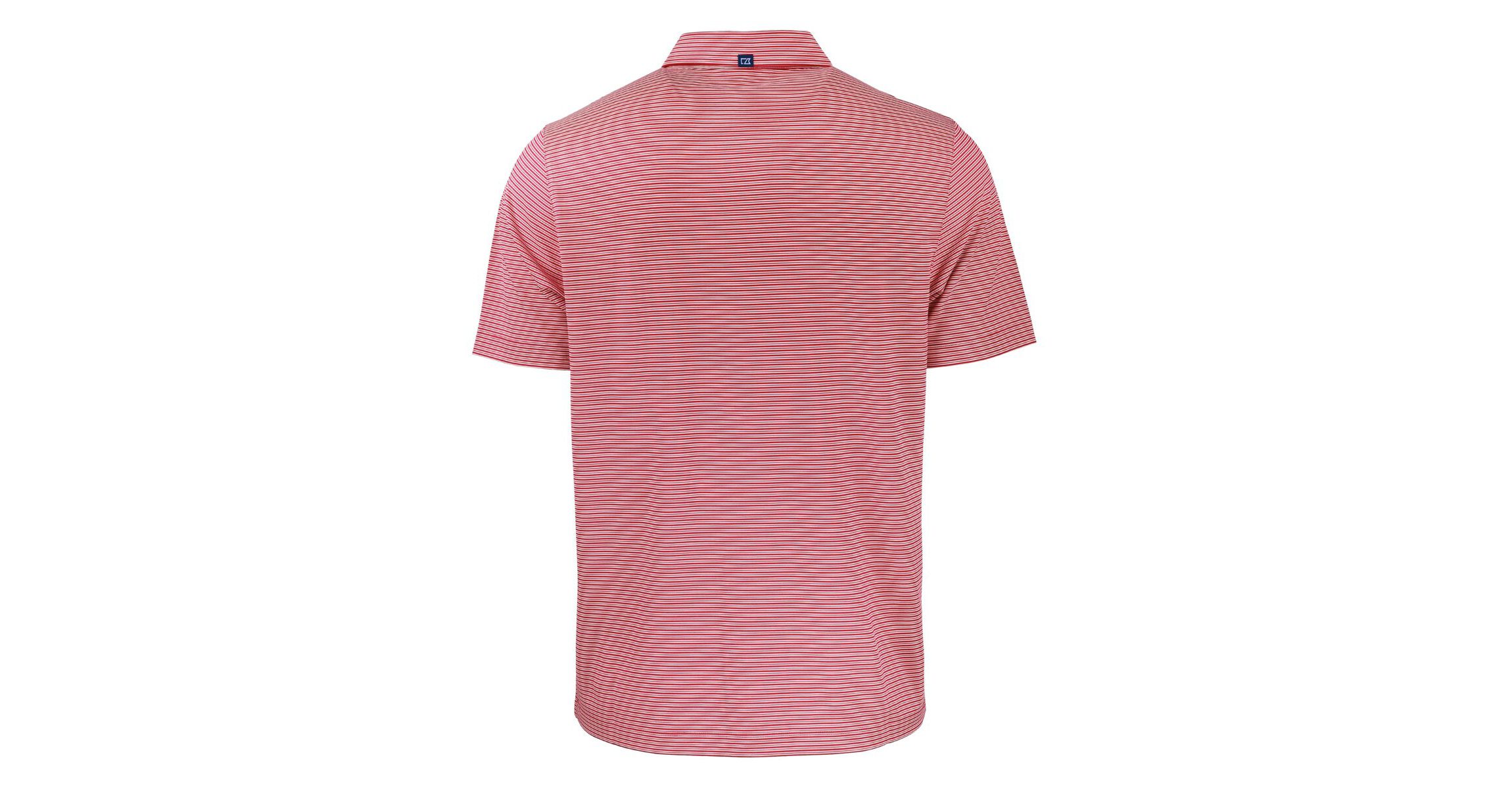 NCAA NC State Wolfpack Forge Eco Double Stripe Stretch Recycled Polo