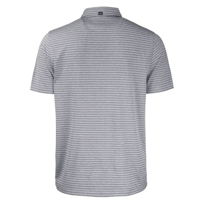 NCAA Florida State Seminoles Forge Eco Heather Stripe Stretch Recycled Polo