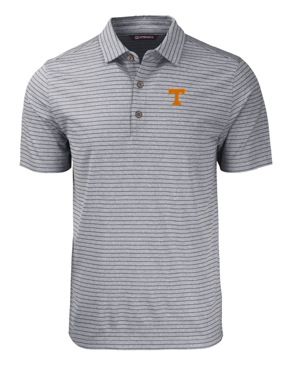 NCAA Tennessee Volunteers Forge Eco Heather Stripe Stretch Recycled Polo