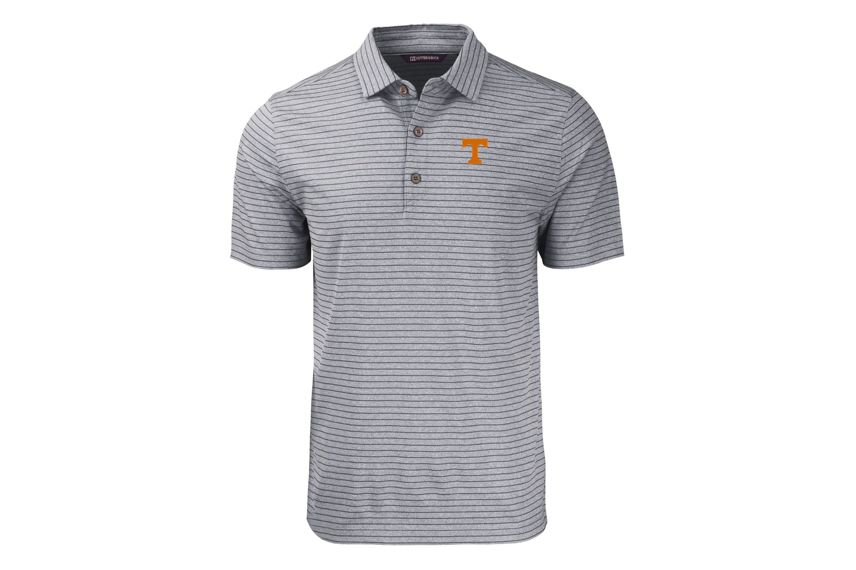 NCAA Tennessee Volunteers Forge Eco Heather Stripe Stretch Recycled Polo