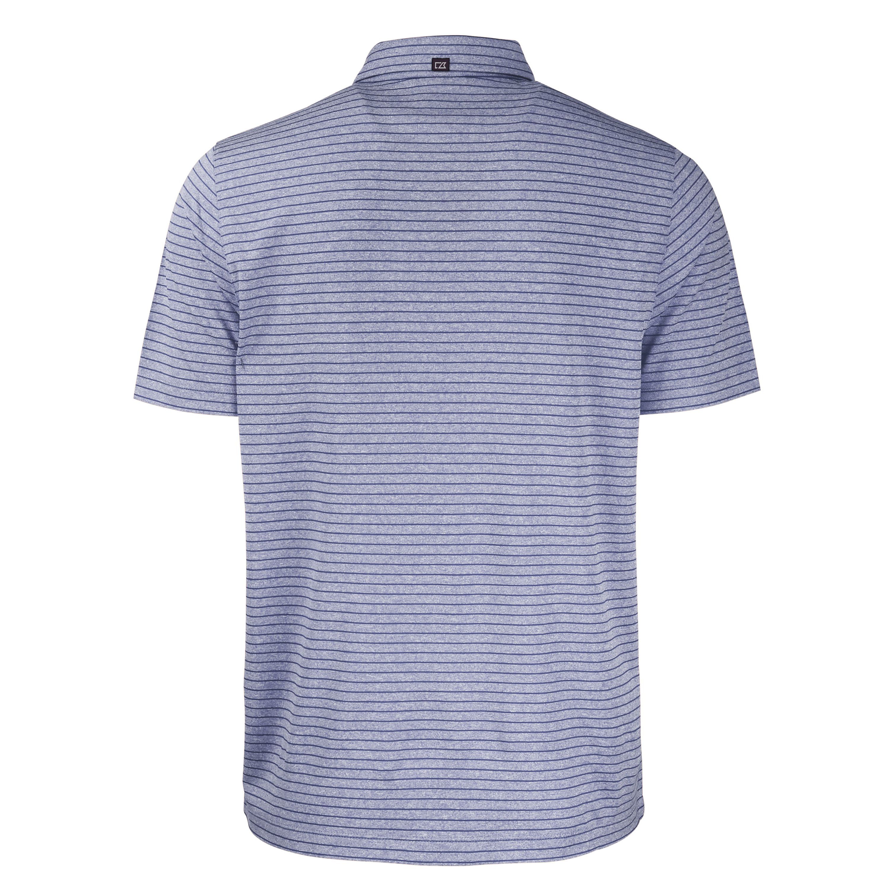 NCAA North Carolina Tar Heels Forge Eco Heather Stripe Stretch Recycled Polo