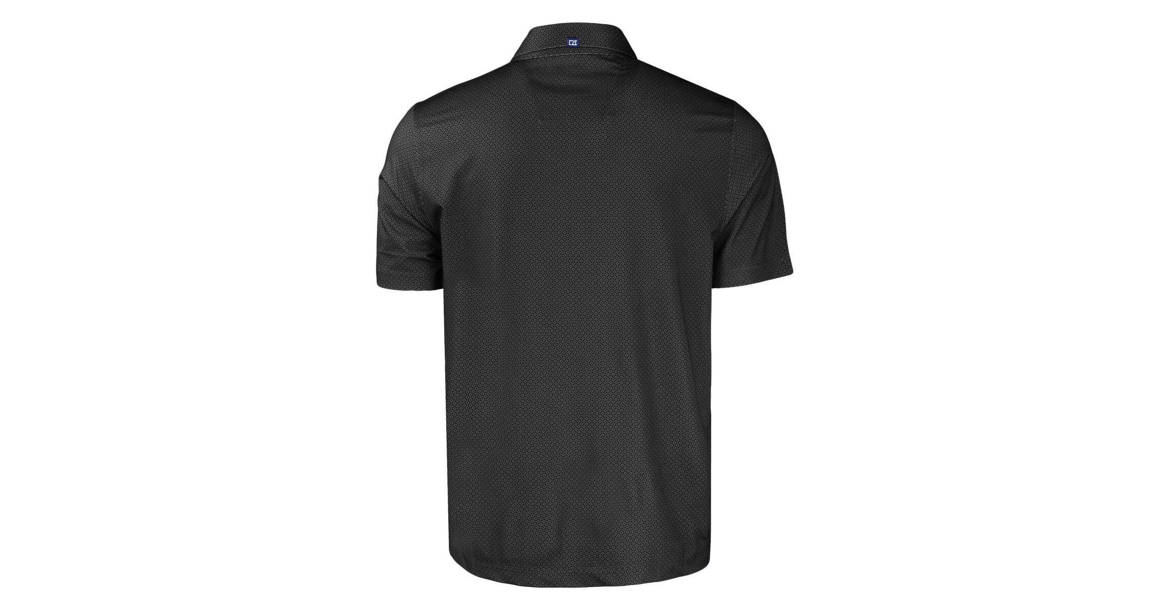 NCAA West Virginia Mountaineers Pike Eco Tonal Geo Print Stretch Recycled Polo