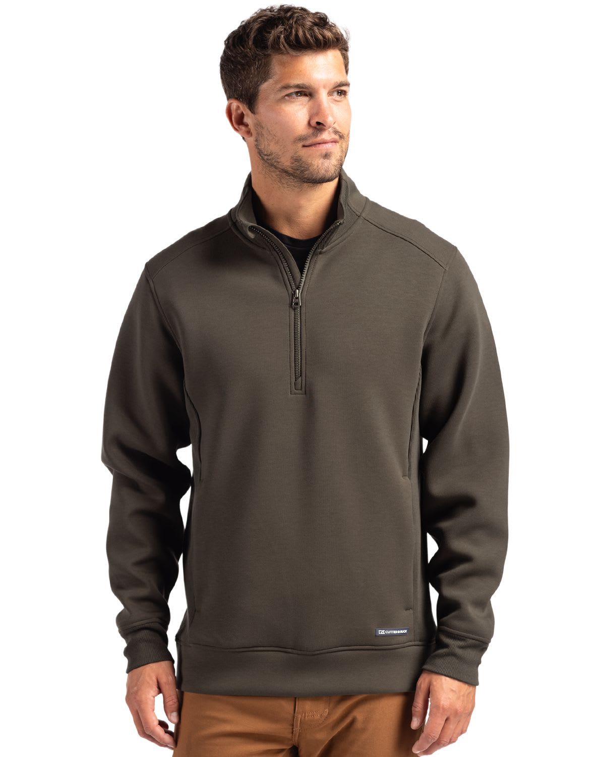 Cutter & Buck Roam Eco Recycled Quarter Zip Mens Pullover