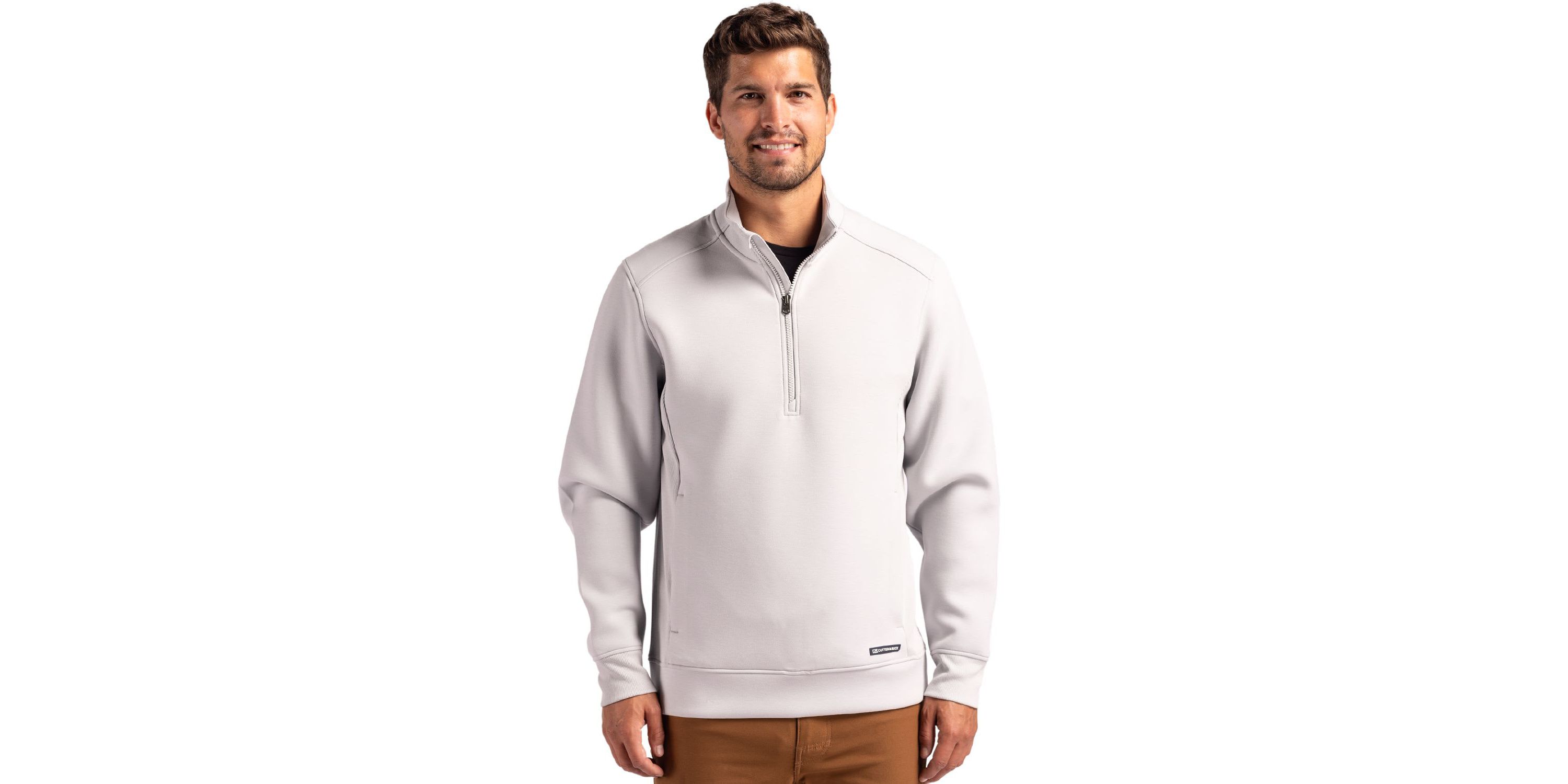 Cutter & Buck Roam Eco Recycled Quarter Zip Mens Pullover