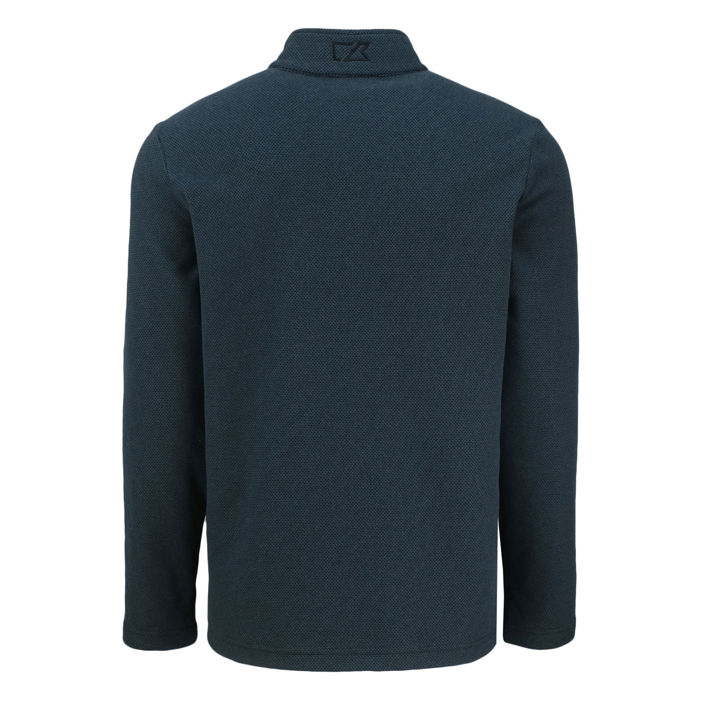 Cutter & Buck Hunts Point Eco Textured Fleece Recycled Mens Snap Pullover