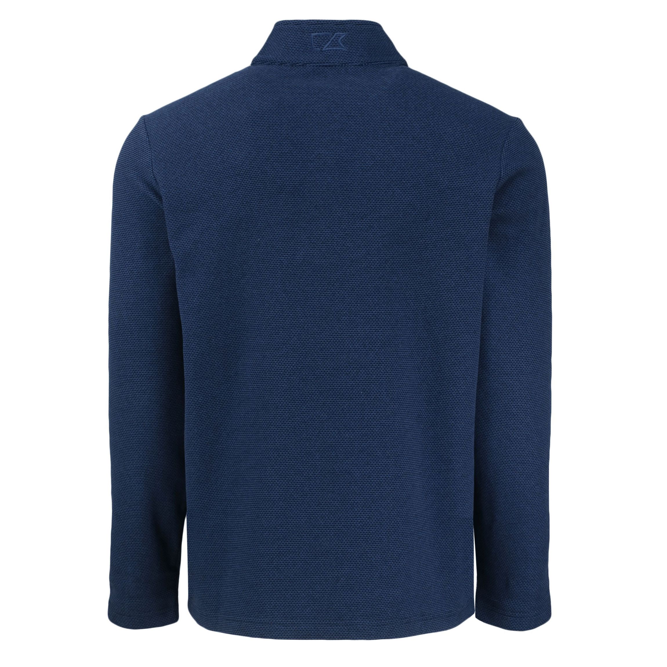 Cutter & Buck Hunts Point Eco Textured Fleece Recycled Mens Snap Pullover