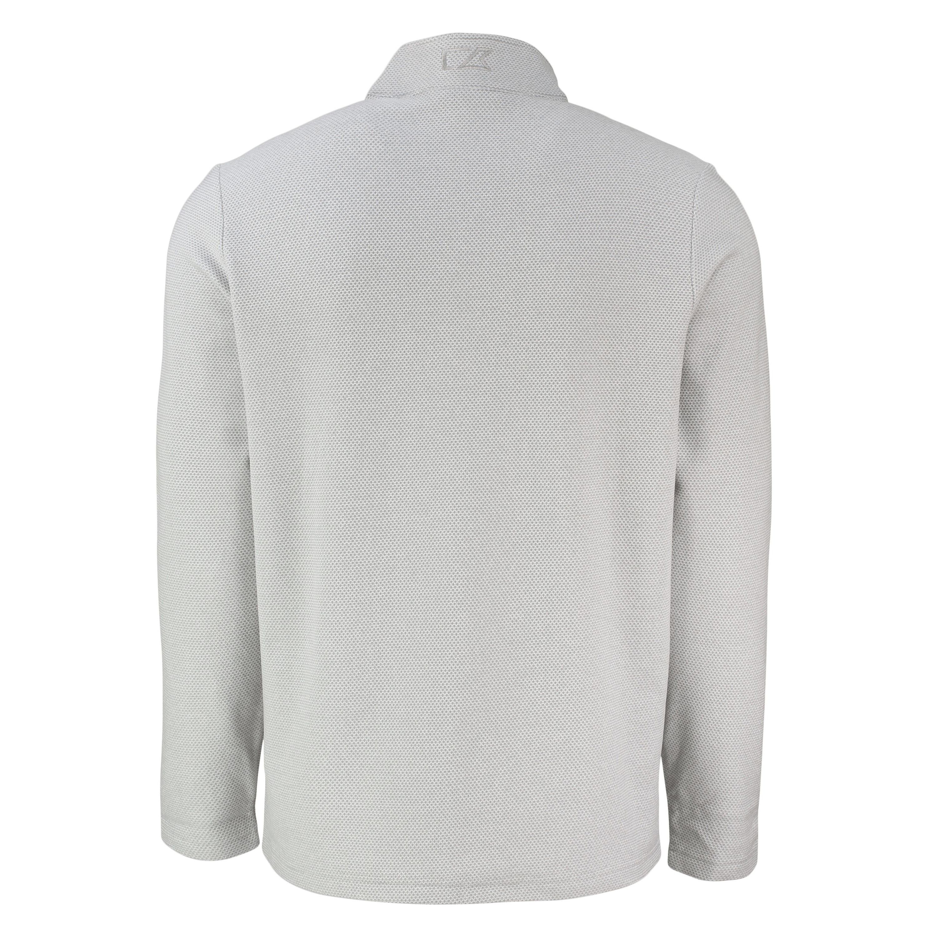 Cutter & Buck Hunts Point Eco Textured Fleece Recycled Mens Snap Pullover