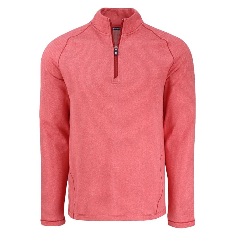 Cutter & Buck Peshastin Eco Fleece Recycled Mens Half Zip Pullover