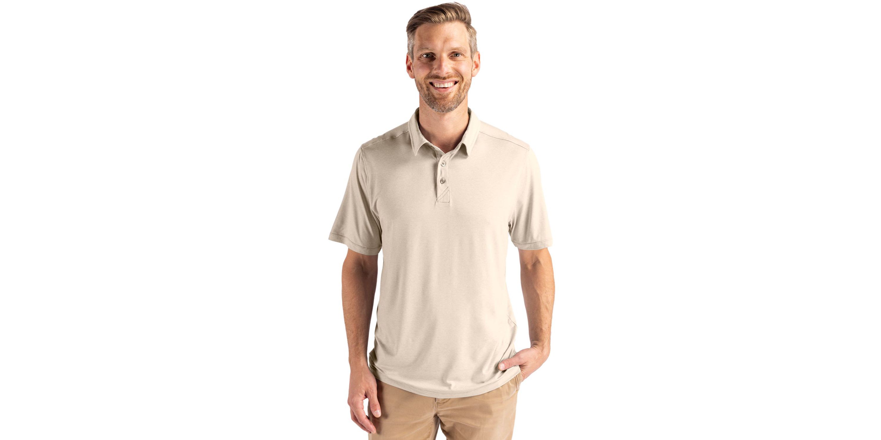 Cutter & Buck Coastline Epic Comfort Recycled Mens Polo