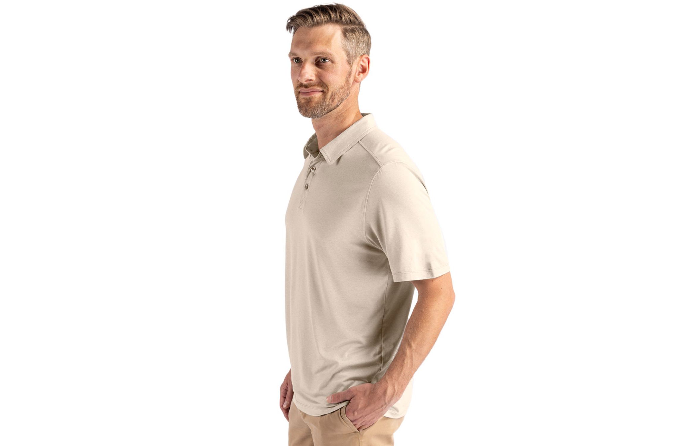 Cutter & Buck Coastline Epic Comfort Recycled Mens Polo