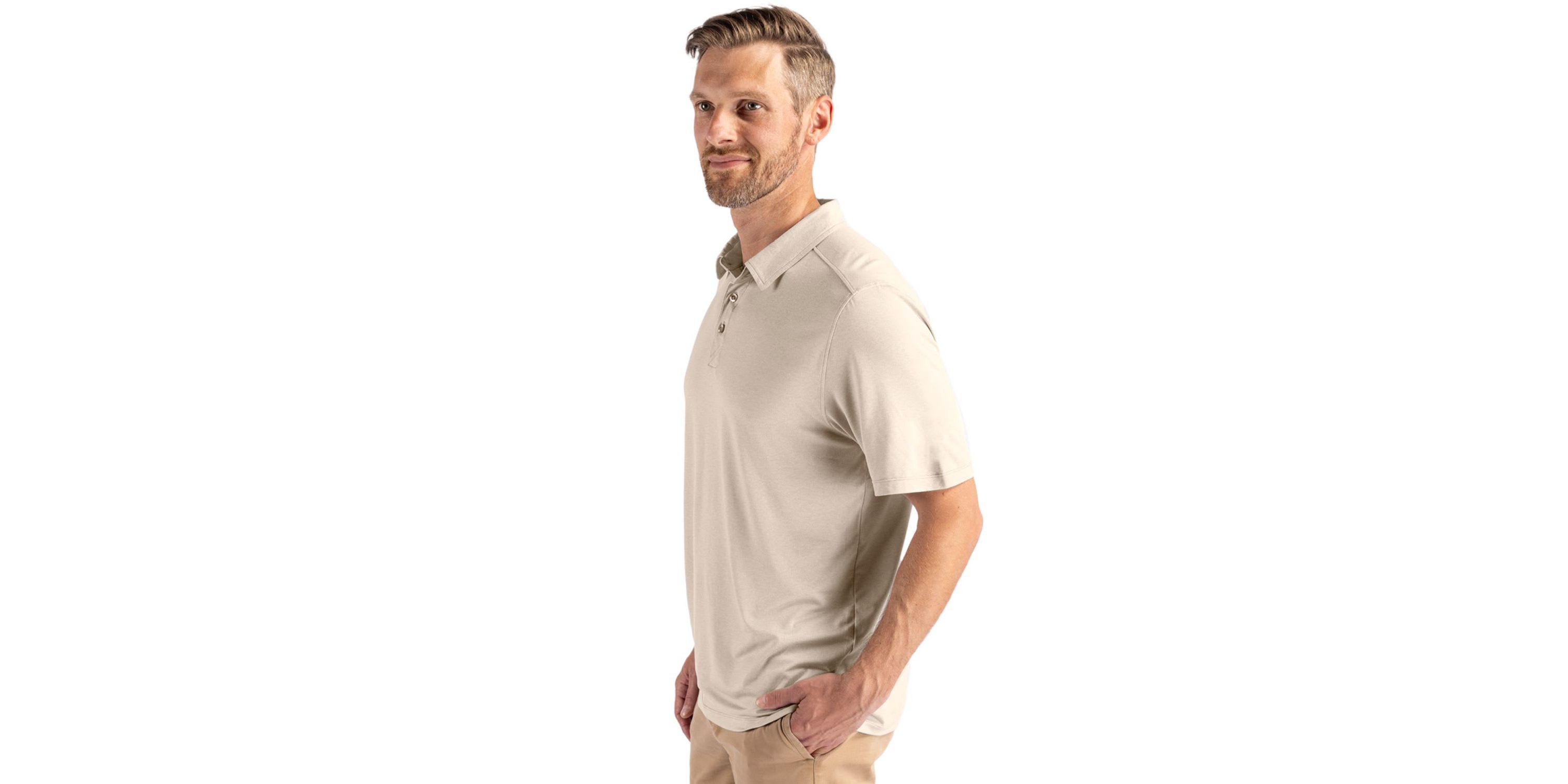 Cutter & Buck Coastline Epic Comfort Recycled Mens Polo