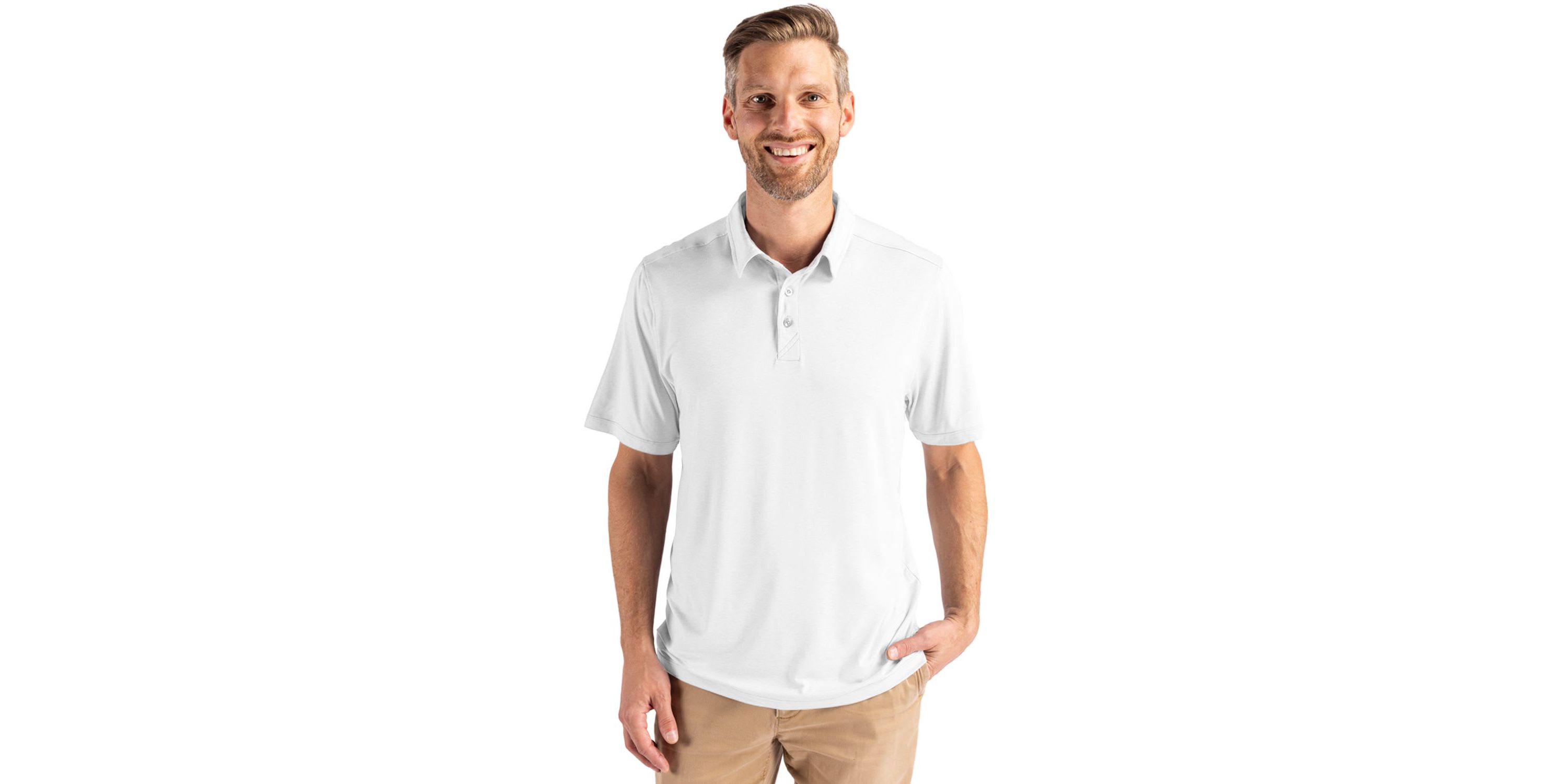 Cutter & Buck Coastline Epic Comfort Recycled Mens Polo
