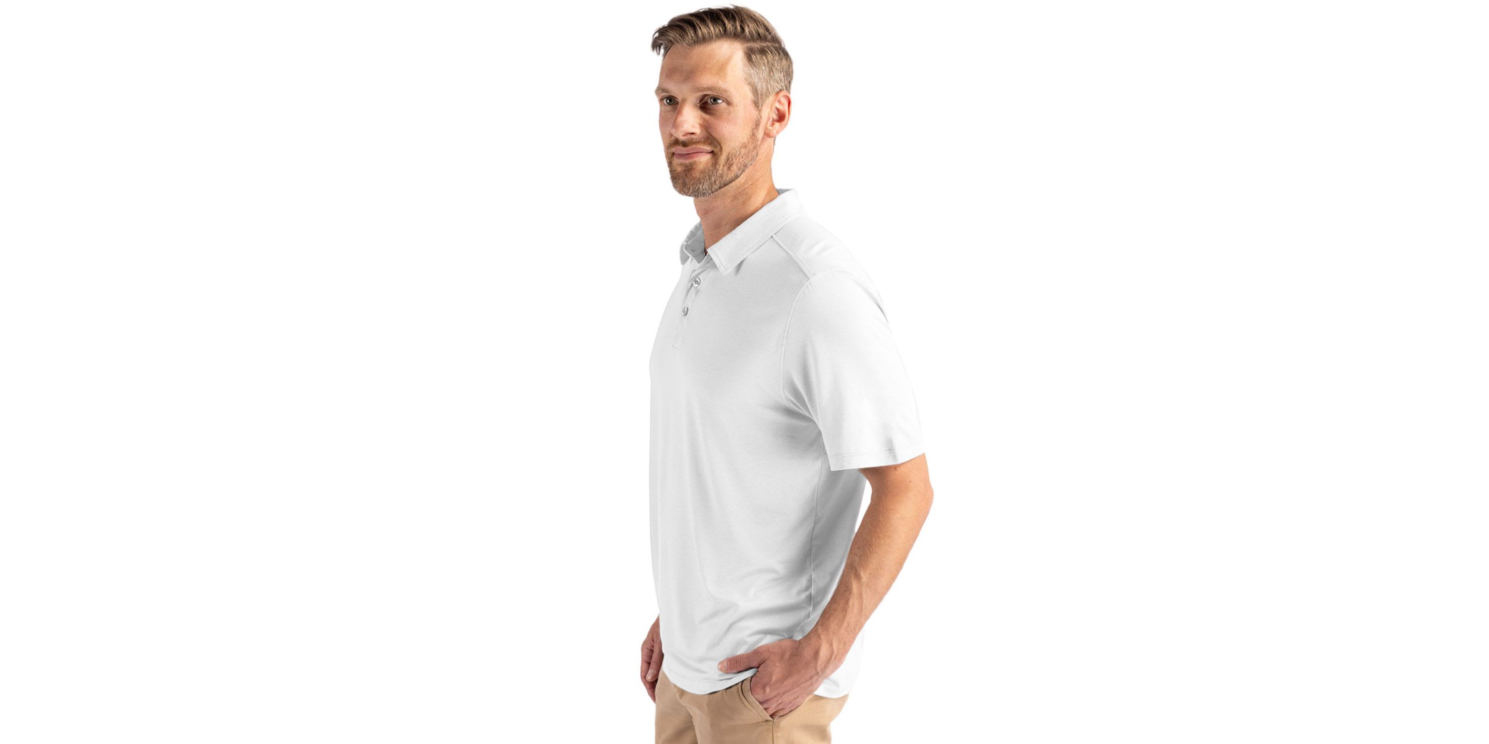 Cutter & Buck Coastline Epic Comfort Recycled Mens Polo
