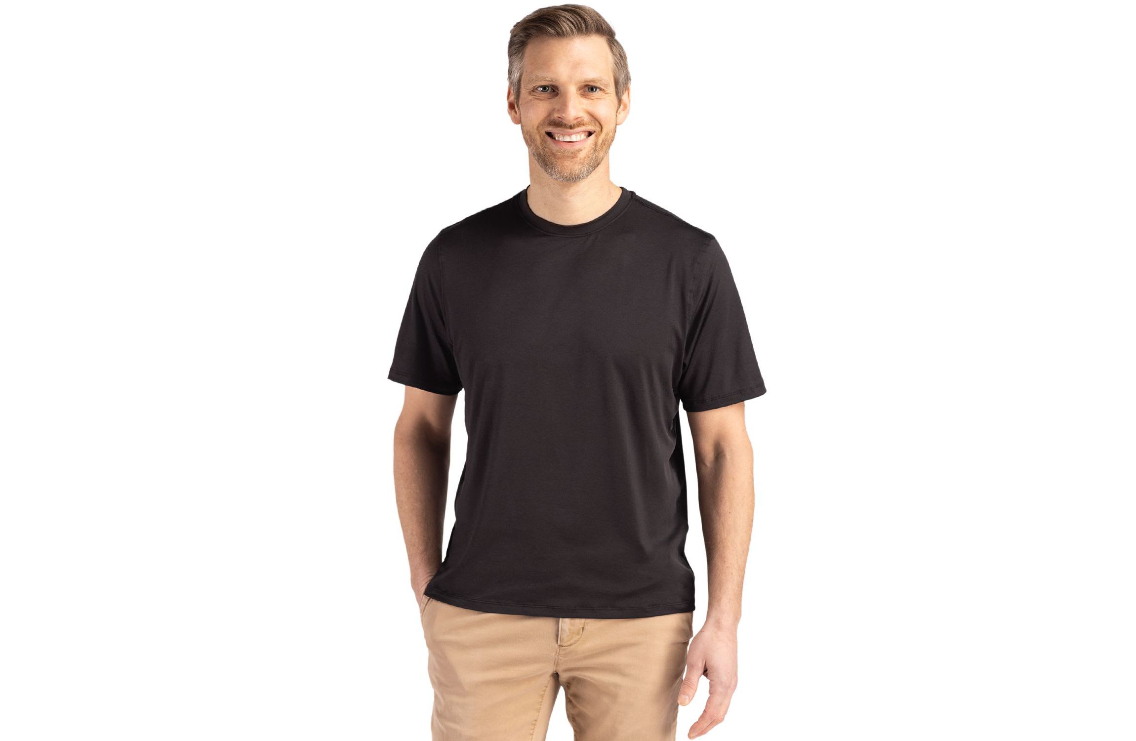 Cutter & Buck Coastline Epic Comfort Recycled Mens Short Sleeve Tee