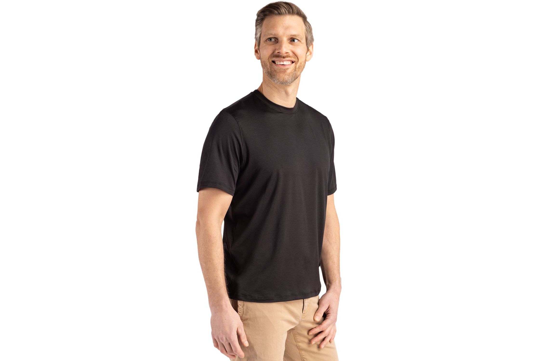 Cutter & Buck Coastline Epic Comfort Recycled Mens Short Sleeve Tee