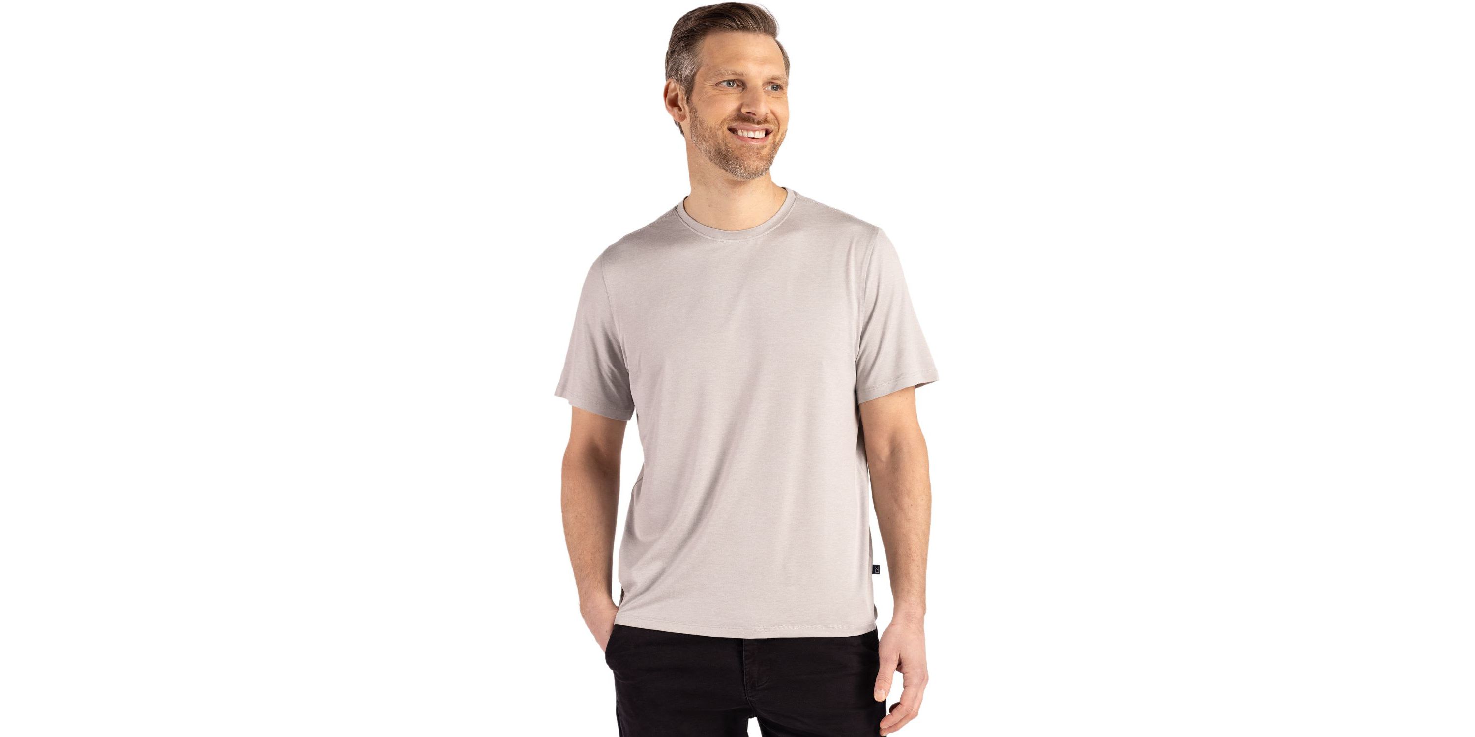 Cutter & Buck Coastline Epic Comfort Recycled Mens Short Sleeve Tee