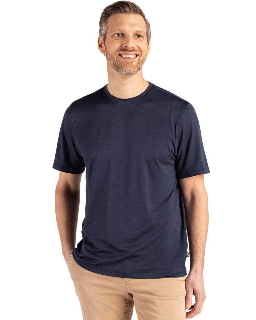 Cutter & Buck Coastline Epic Comfort Recycled Mens Short Sleeve Tee