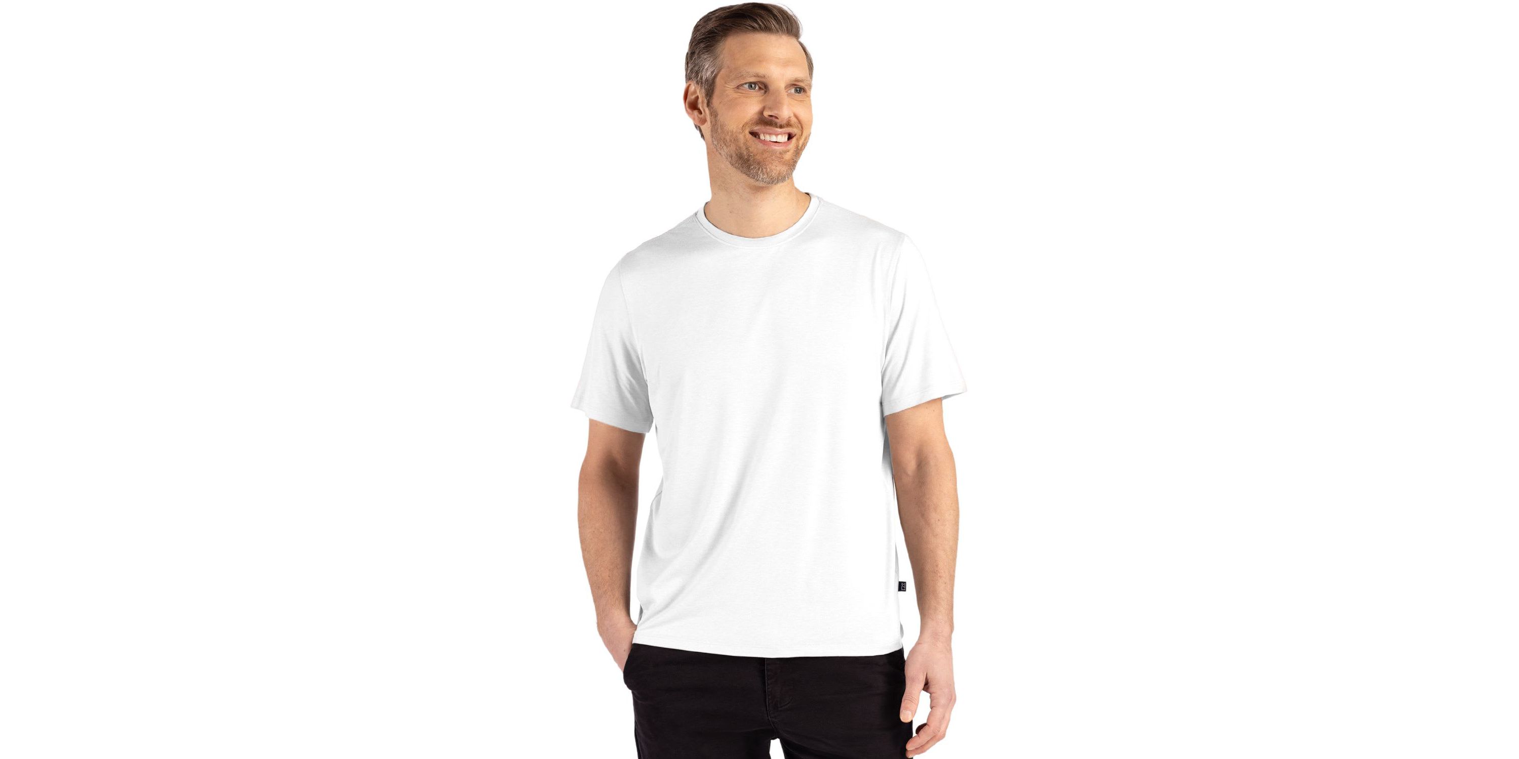 Cutter & Buck Coastline Epic Comfort Recycled Mens Short Sleeve Tee