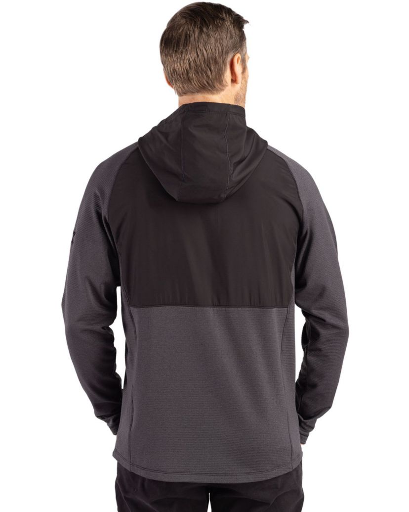 Big & Tall Cutter & Buck Peshastin Fleece Recycled Mens Hybrid Jacket