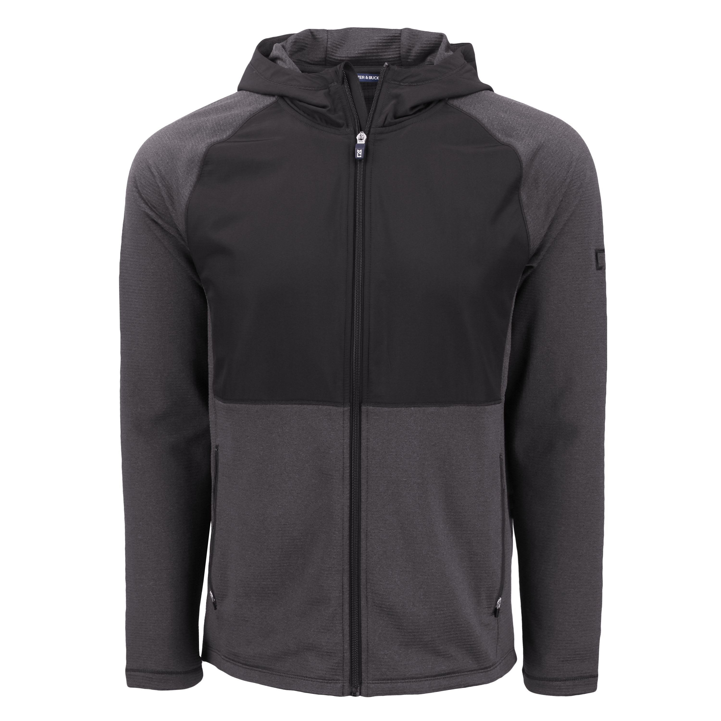 Big & Tall Cutter & Buck Peshastin Fleece Recycled Mens Hybrid Jacket