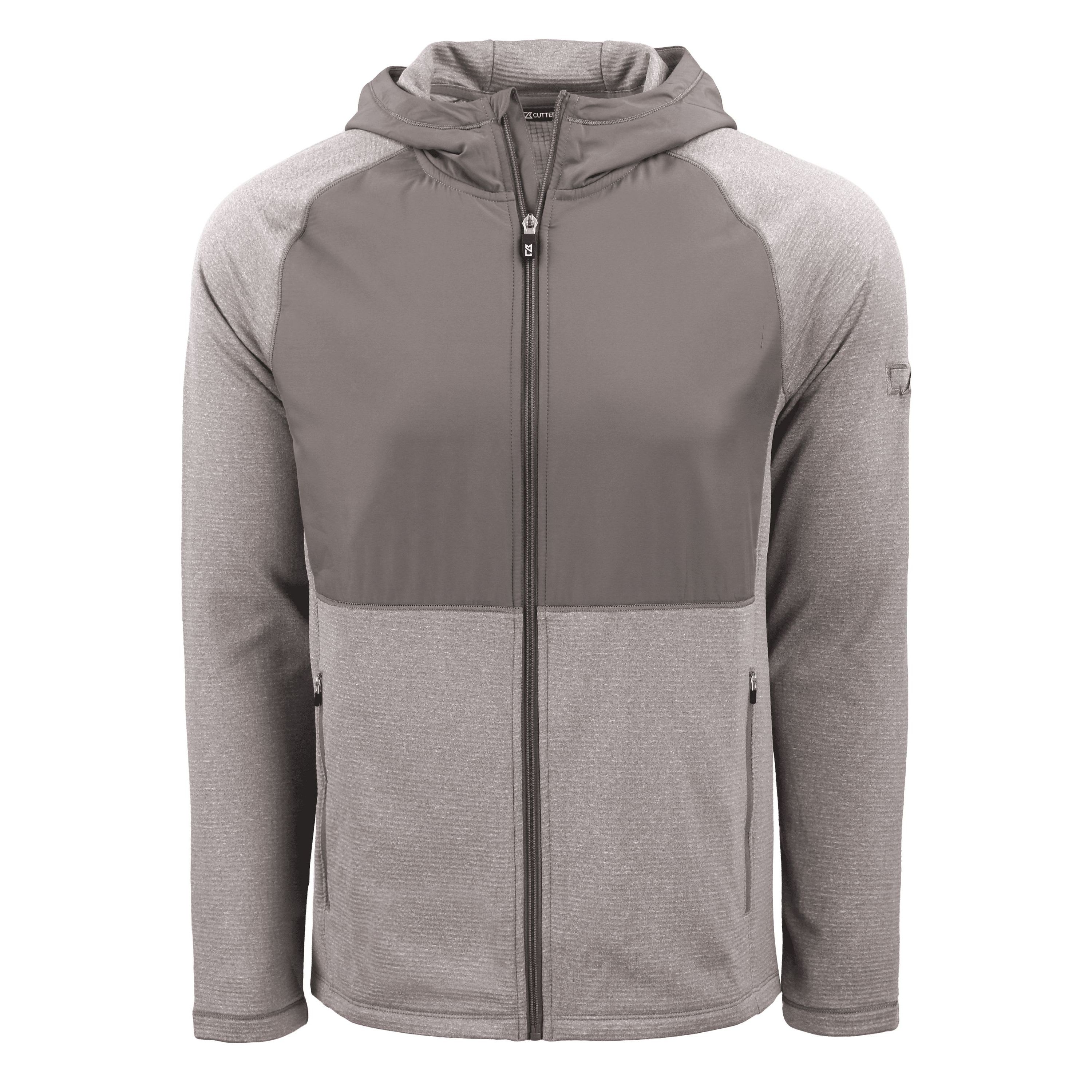 Big & Tall Cutter & Buck Peshastin Fleece Recycled Mens Hybrid Jacket