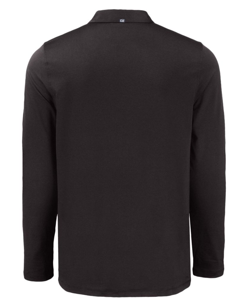 Big & Tall Cutter & Buck Coastline Epic Comfort Eco Recycled Mens Long Sleeve Polo