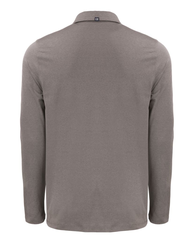Big & Tall Cutter & Buck Coastline Epic Comfort Eco Recycled Mens Long Sleeve Polo
