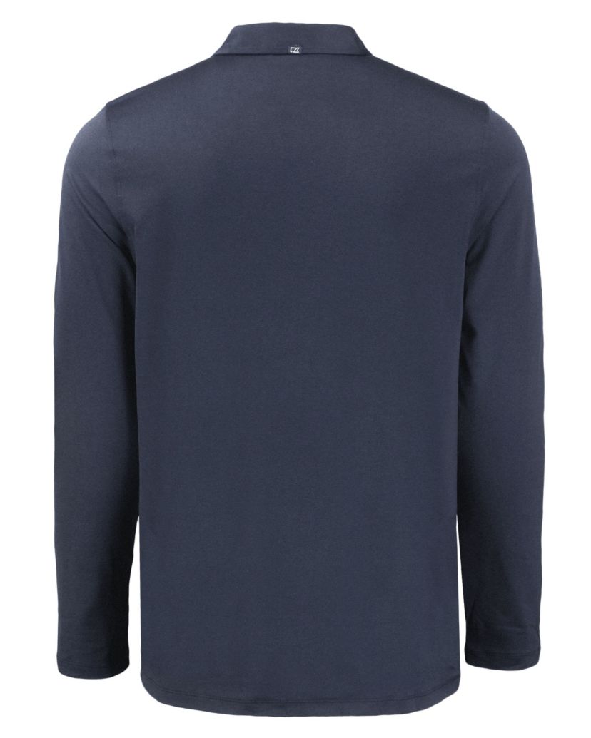 Big & Tall Cutter & Buck Coastline Epic Comfort Eco Recycled Mens Long Sleeve Polo