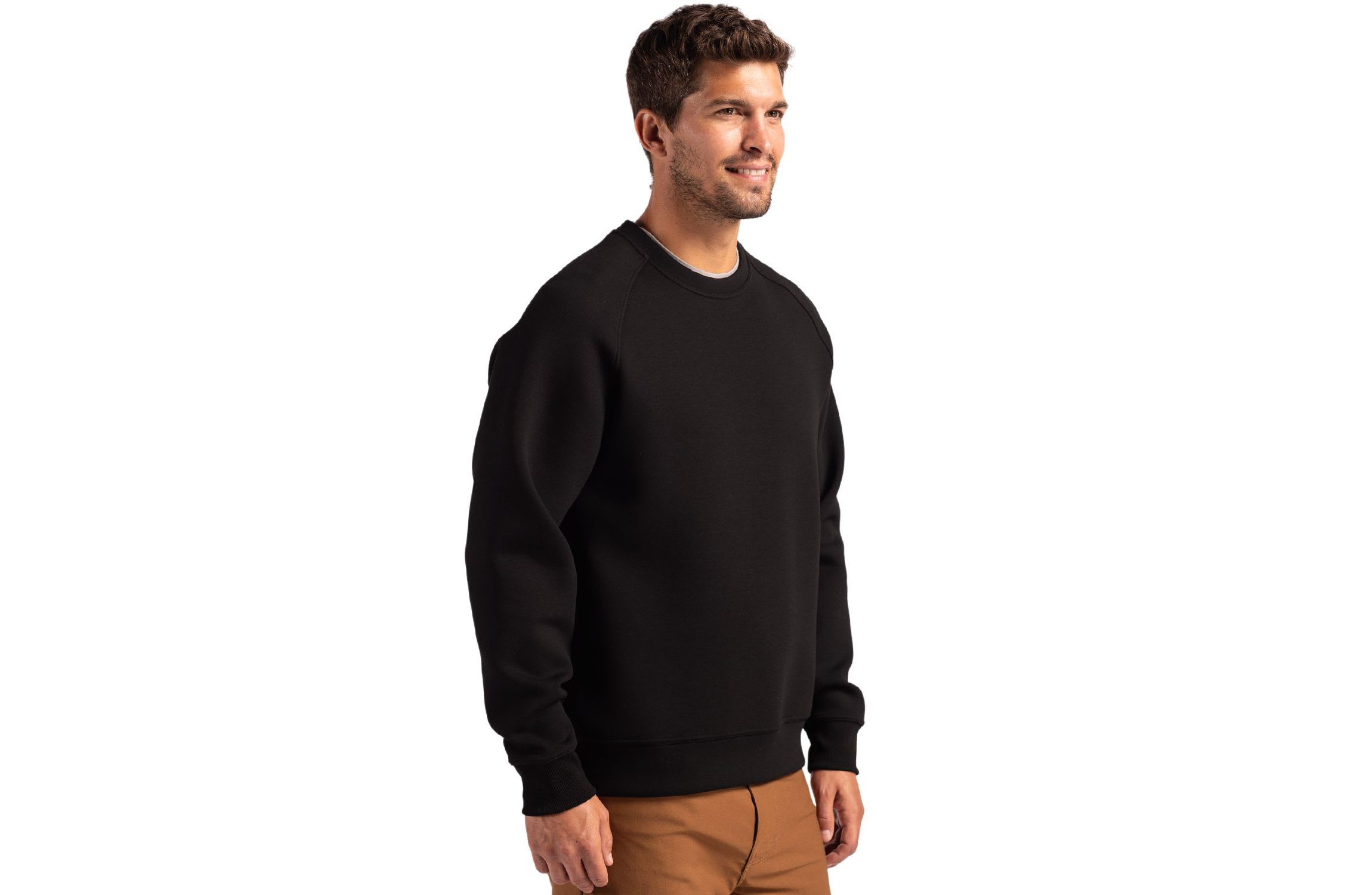 Big & Tall Cutter & Buck Roam Recycled Crew Neck Mens Pullover