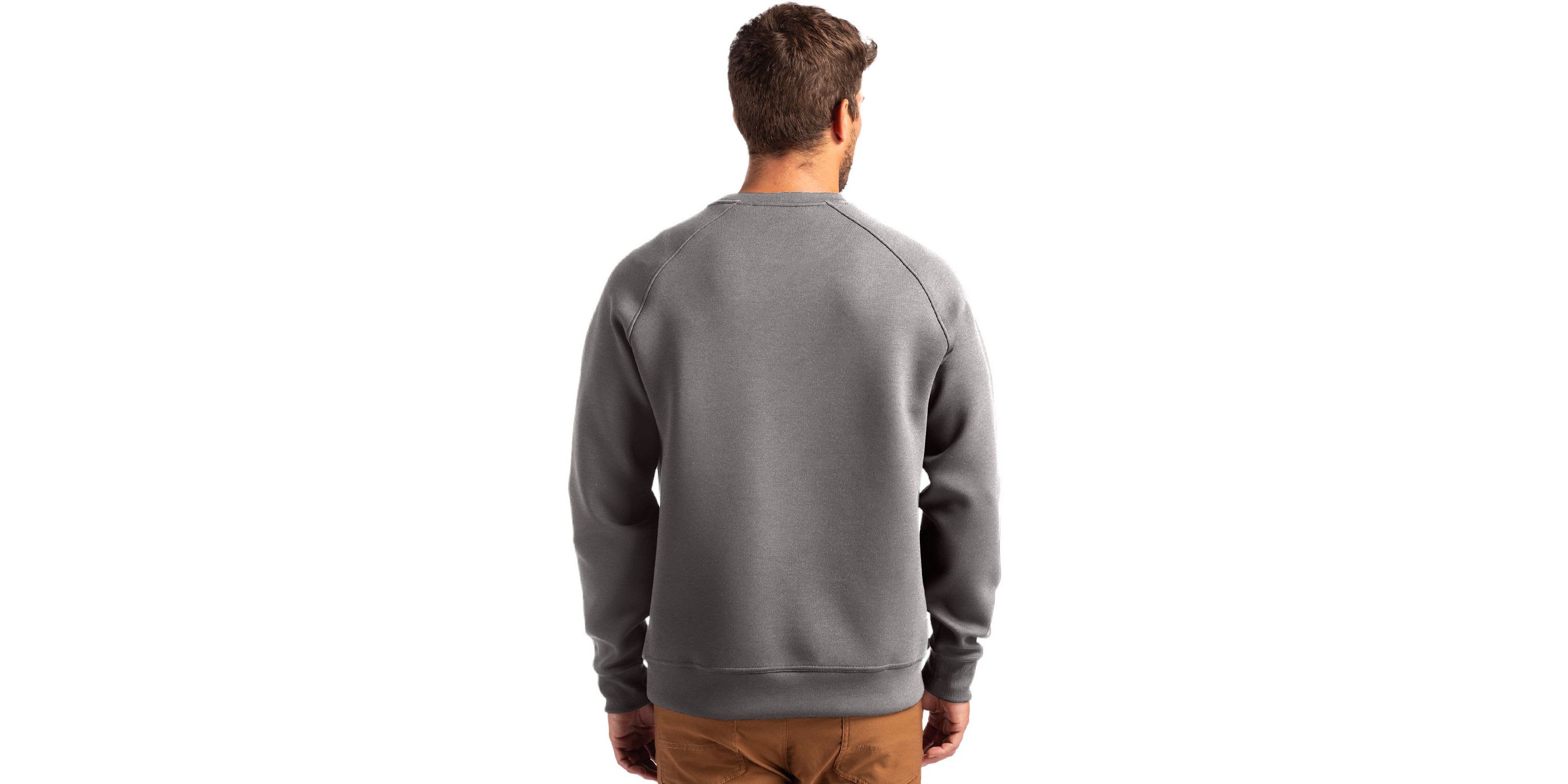 Big & Tall Cutter & Buck Roam Recycled Crew Neck Mens Pullover
