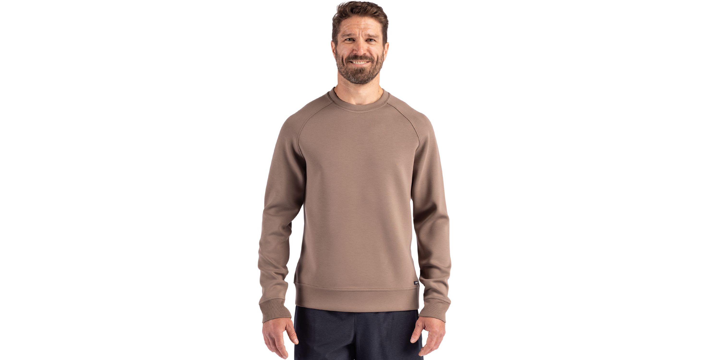 Cutter & Buck Roam Recycled Crew Neck Mens Pullover