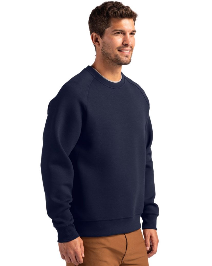 Big & Tall Cutter & Buck Roam Recycled Crew Neck Mens Pullover