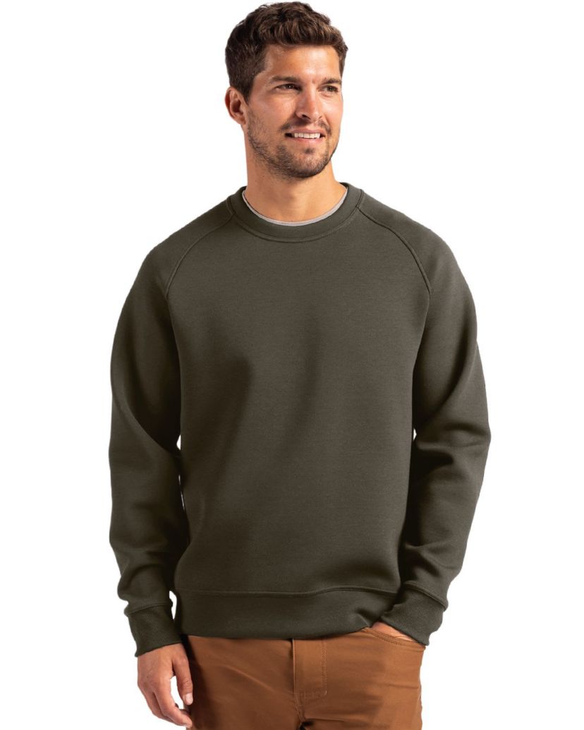 Big & Tall Cutter & Buck Roam Recycled Crew Neck Mens Pullover