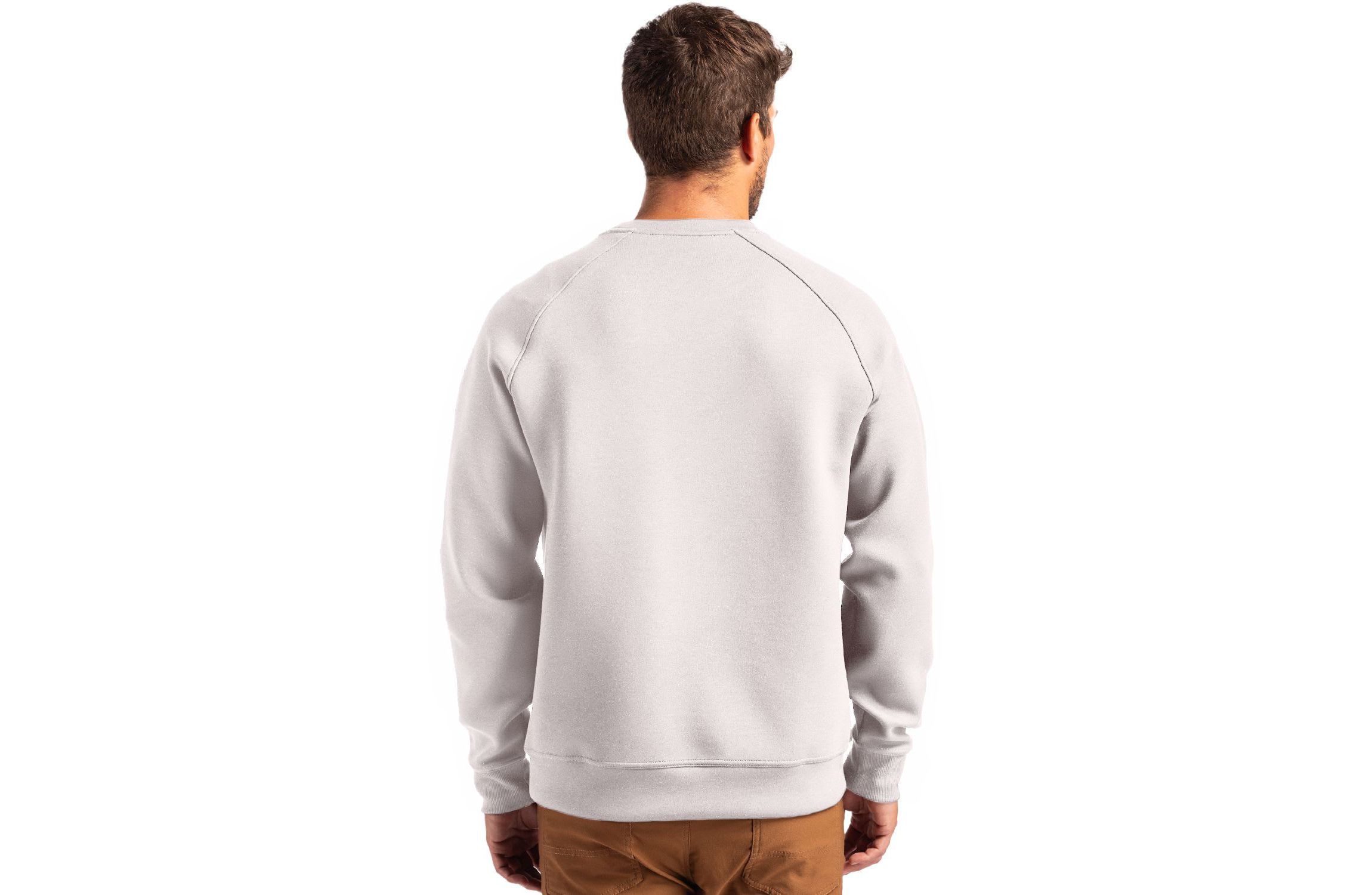 Big & Tall Cutter & Buck Roam Recycled Crew Neck Mens Pullover