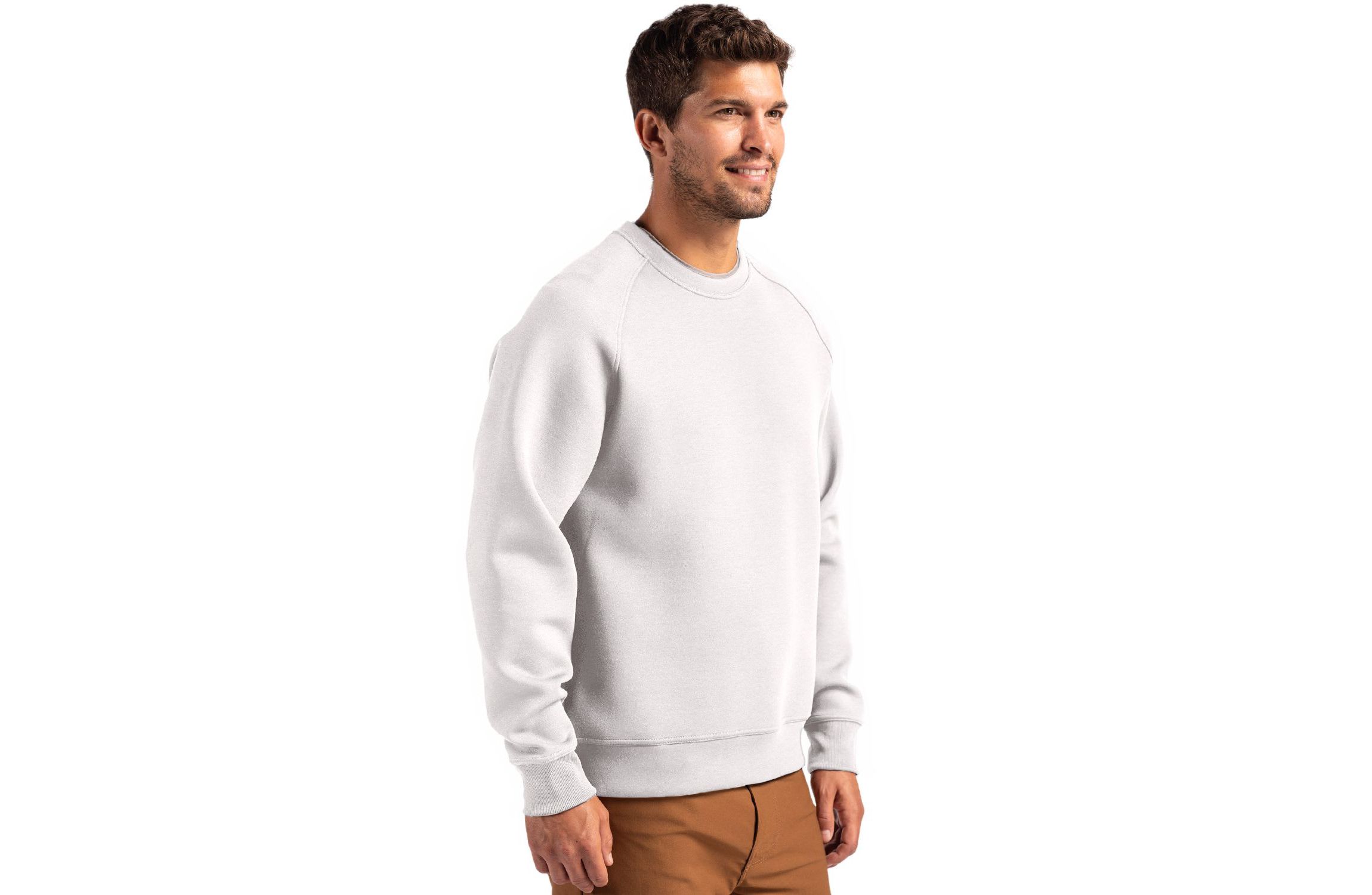 Big & Tall Cutter & Buck Roam Recycled Crew Neck Mens Pullover