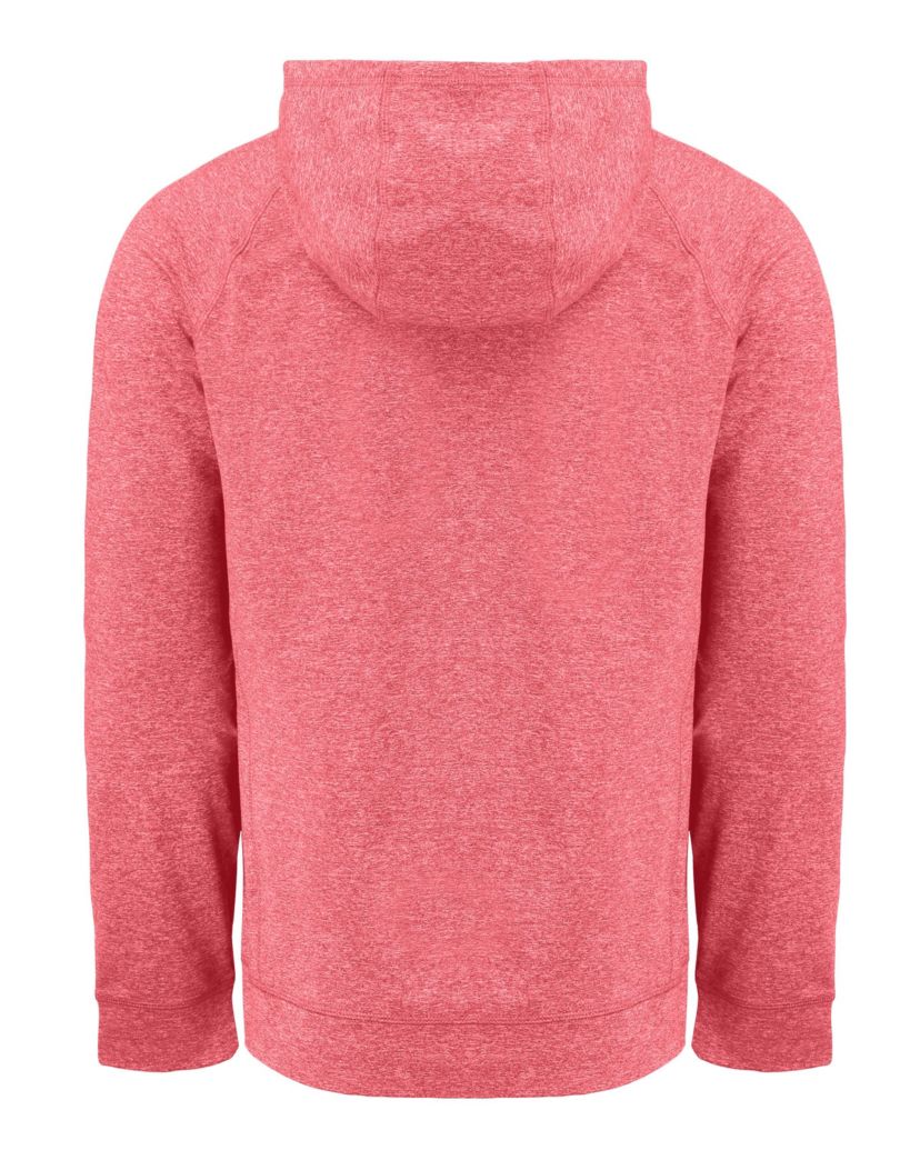 Cutter & Buck Adapt Knit Recycled Mens Heathered Hooded Pullover