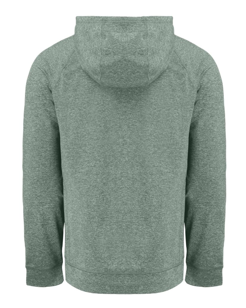 Cutter & Buck Adapt Knit Recycled Mens Heathered Hooded Pullover