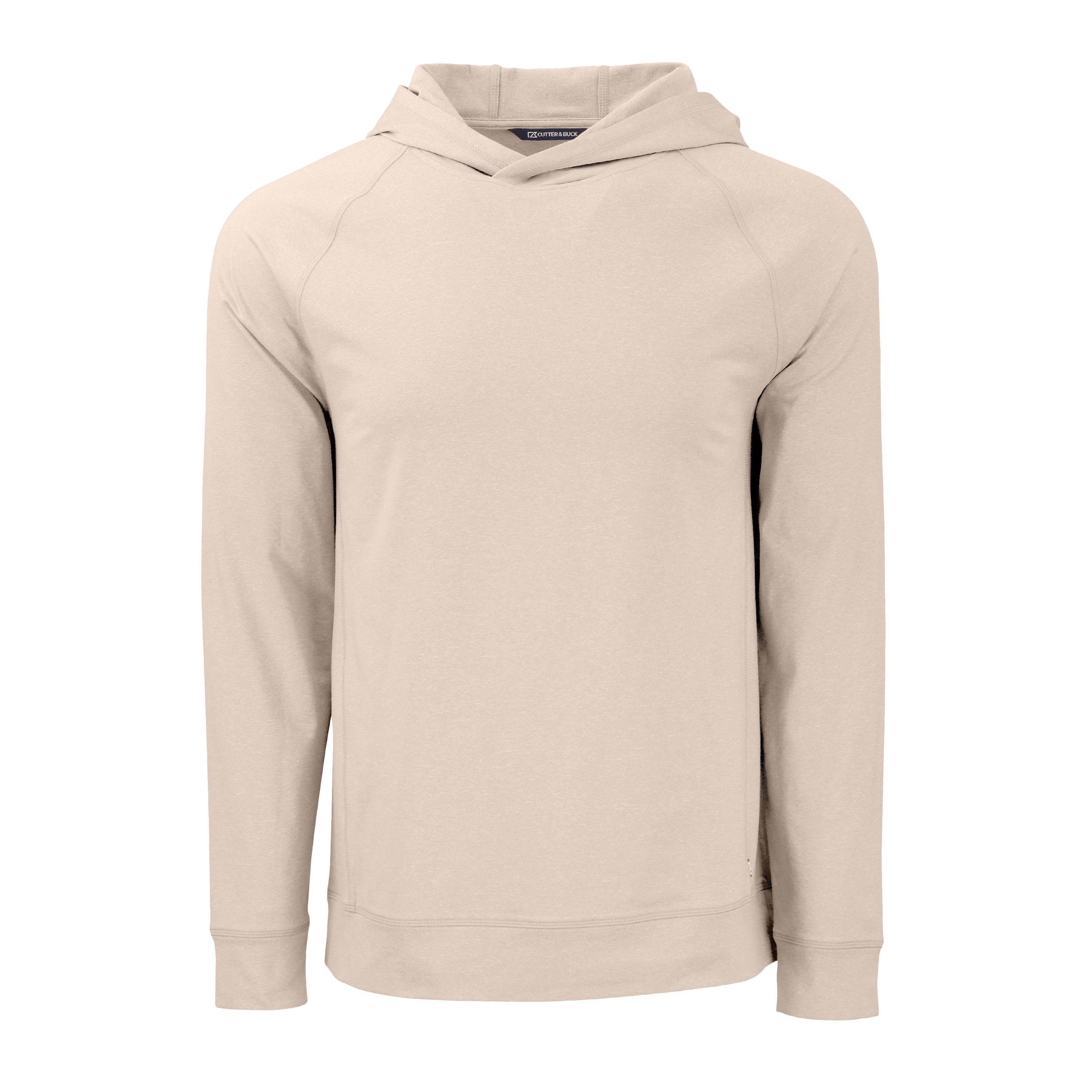 Cutter & Buck Adapt Knit Recycled Mens Heathered Hooded Pullover