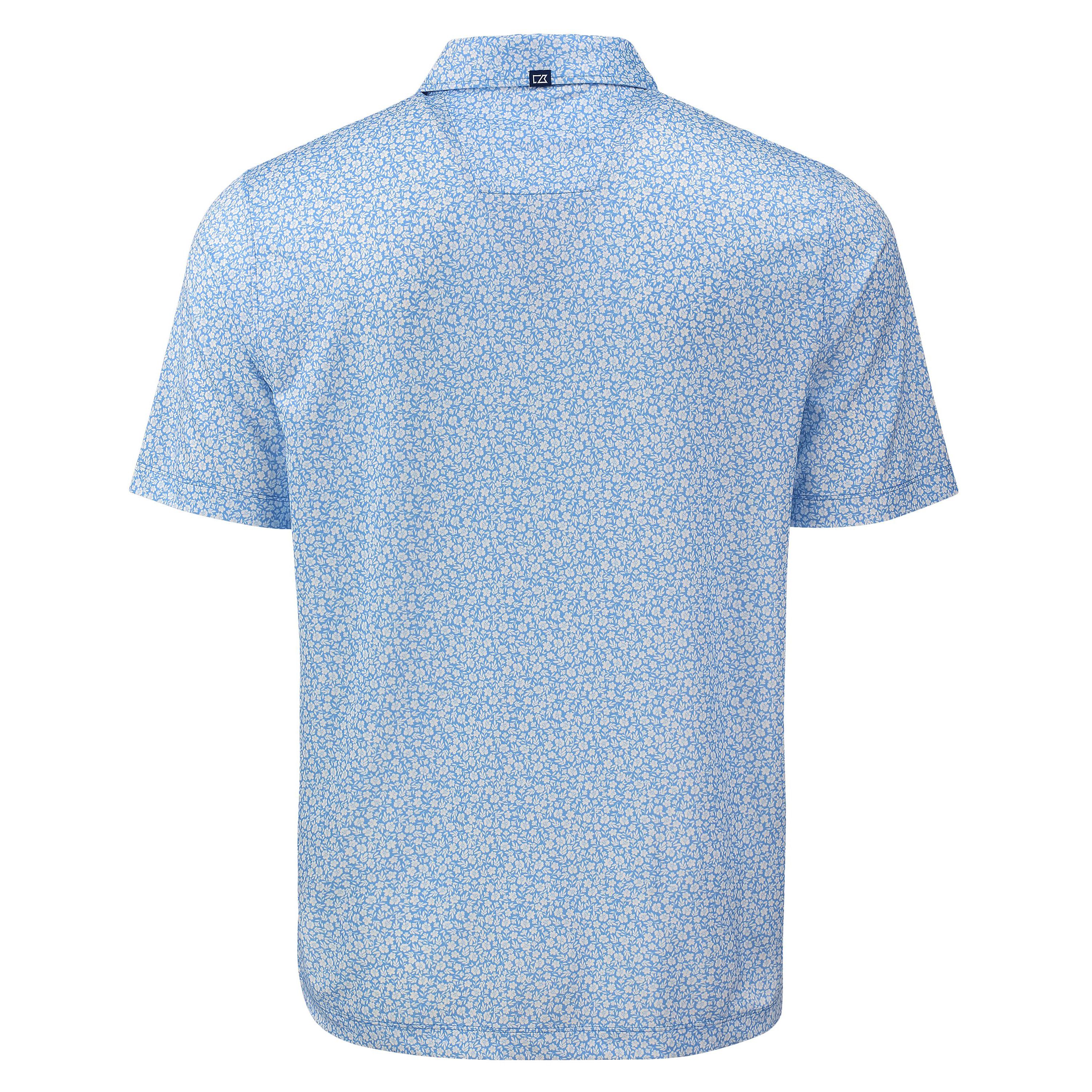 Cutter & Buck Pike Eco Flora Print Mens Polo